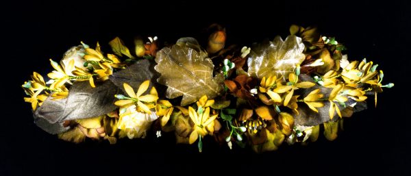 Haarkranz in herbstlichen Farben – Bild 2