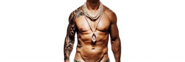 Mehrreihiges Collier aus Beinperlen mit facettierten Glasperlen – Bild 2